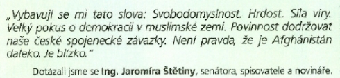 Citát o Afganistane