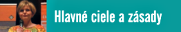 Hlavné ciele a zásady