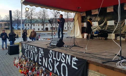 23.3.: Prievidza - Postavme sa Za slušné Slovensko